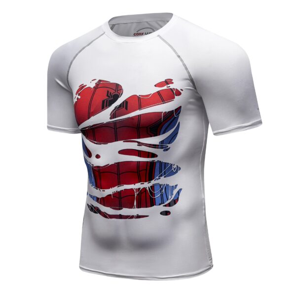 Spiderman T-shirt - Neues Model Weiß - Maskenwald