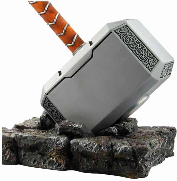 Thor Hammer XXL Metall Mjölnir Odin Avenger Merchandise Cosplay Verkleidung Held