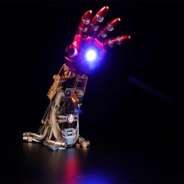 Iron Man MK3 Arm als Tischlampe LED Nachtlampe