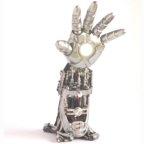 Iron Man MK3 Arm als Tischlampe LED Nachtlampe